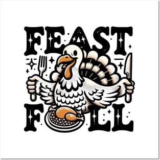 Feast fall Posters and Art